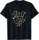50 Cats Fifty Multicolor Cats women's T-Shirt - T-Shirt | Black