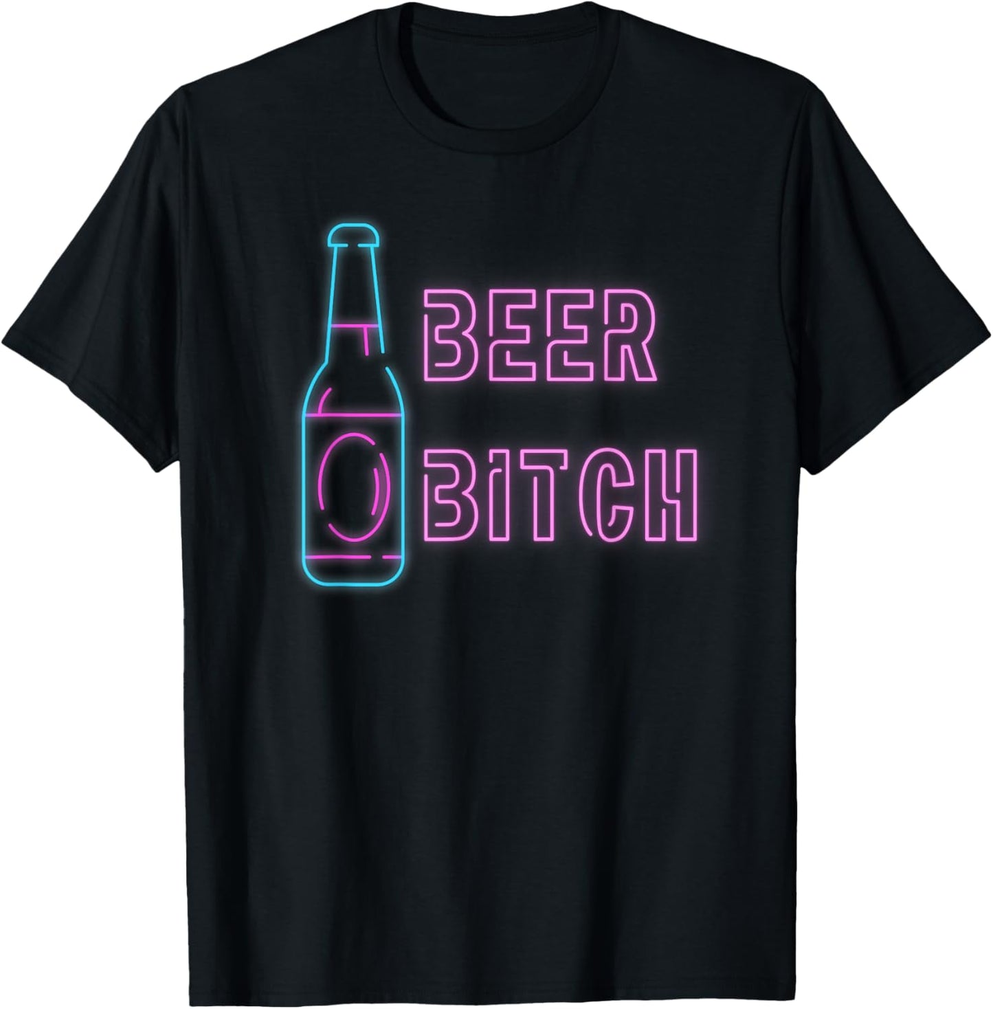 Beer Bitch Golf Girl Drink Girl T-Shirt - T-Shirt | Black