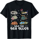 Save the sea slugs Design for a Sea Slug lover T-Shirt - T-Shirt | Black