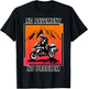 Funny No Pavement No Problem Adventure Motorcycle Off-Road T-Shirt - T-Shirt | Black