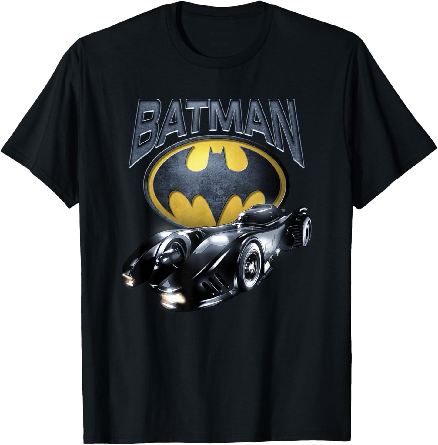 The Flash Movie Batman Batmobile T-Shirt - T-Shirt | Black