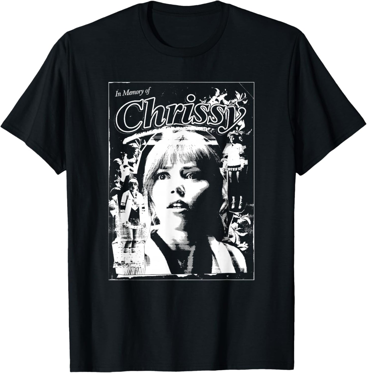 Stranger Things Hellfire Club Chrissy In Memory of T-Shirt - T-Shirt | Black