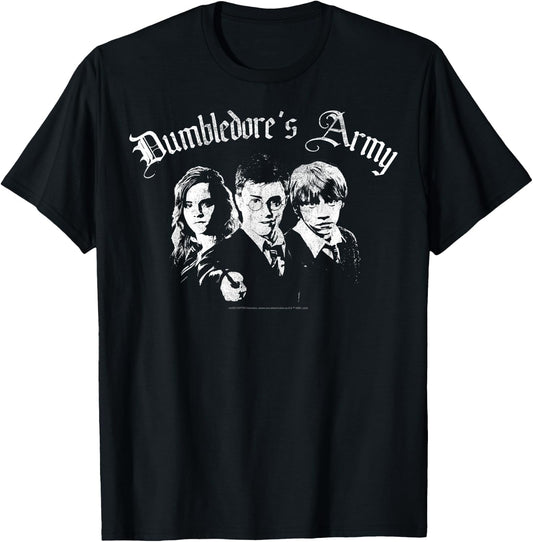 Harry Potter Dumbledore's Army Group Shot T-Shirt - T-Shirt | Black