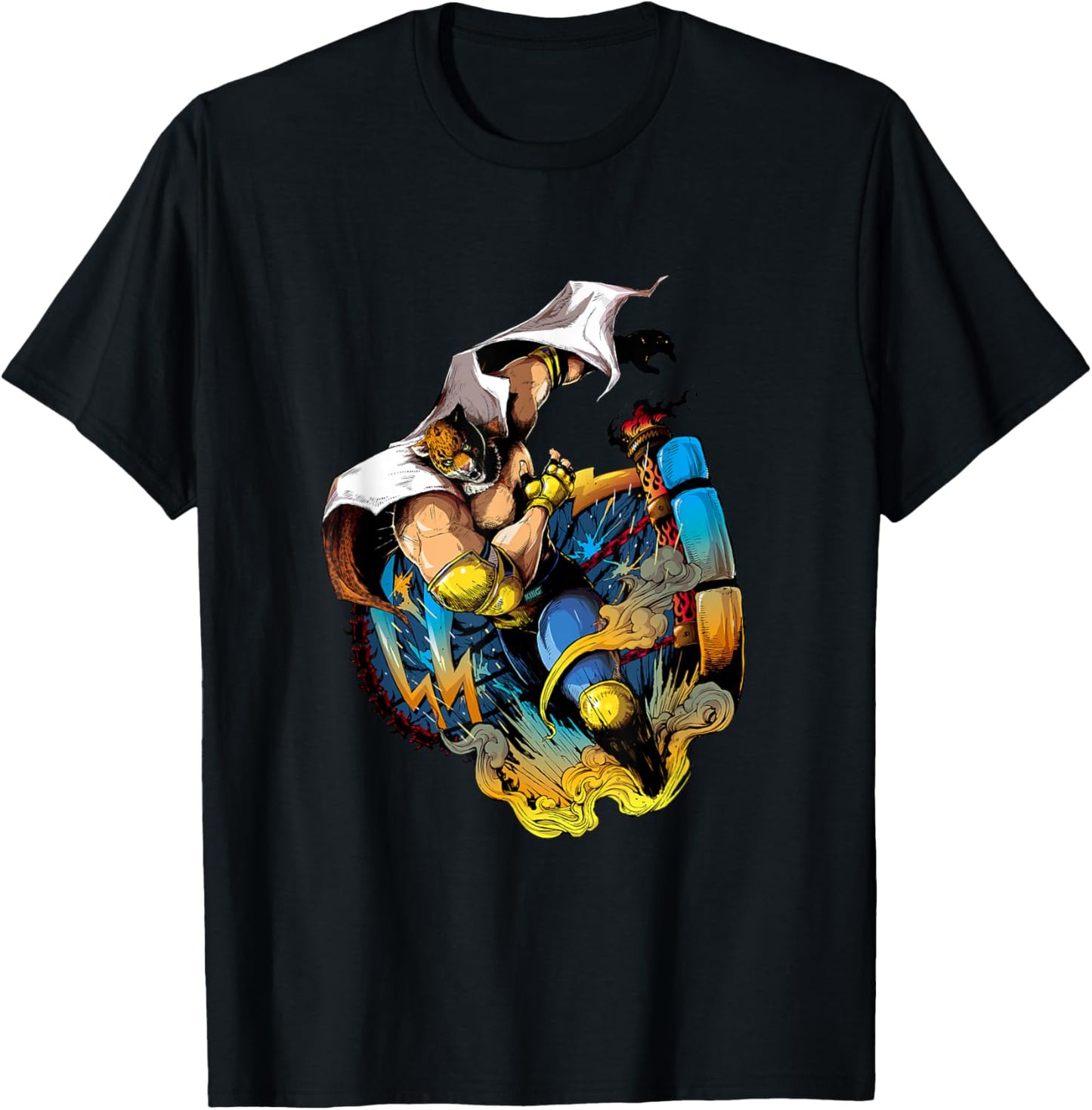 TEKKEN7 King 002 T-Shirt - T-Shirt | Black