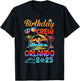 Orlando Birthday Trip Summer Vacation 2025 Matching Group - -Adults, Kids - Black - Small - Short Sleeve - - Retro - - Letter Print - Lightweight T-Shirt - T-Shirt | Black