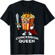 Concession Movie Queen Funny Movie Lovers Saying T-Shirt - T-Shirt | Black