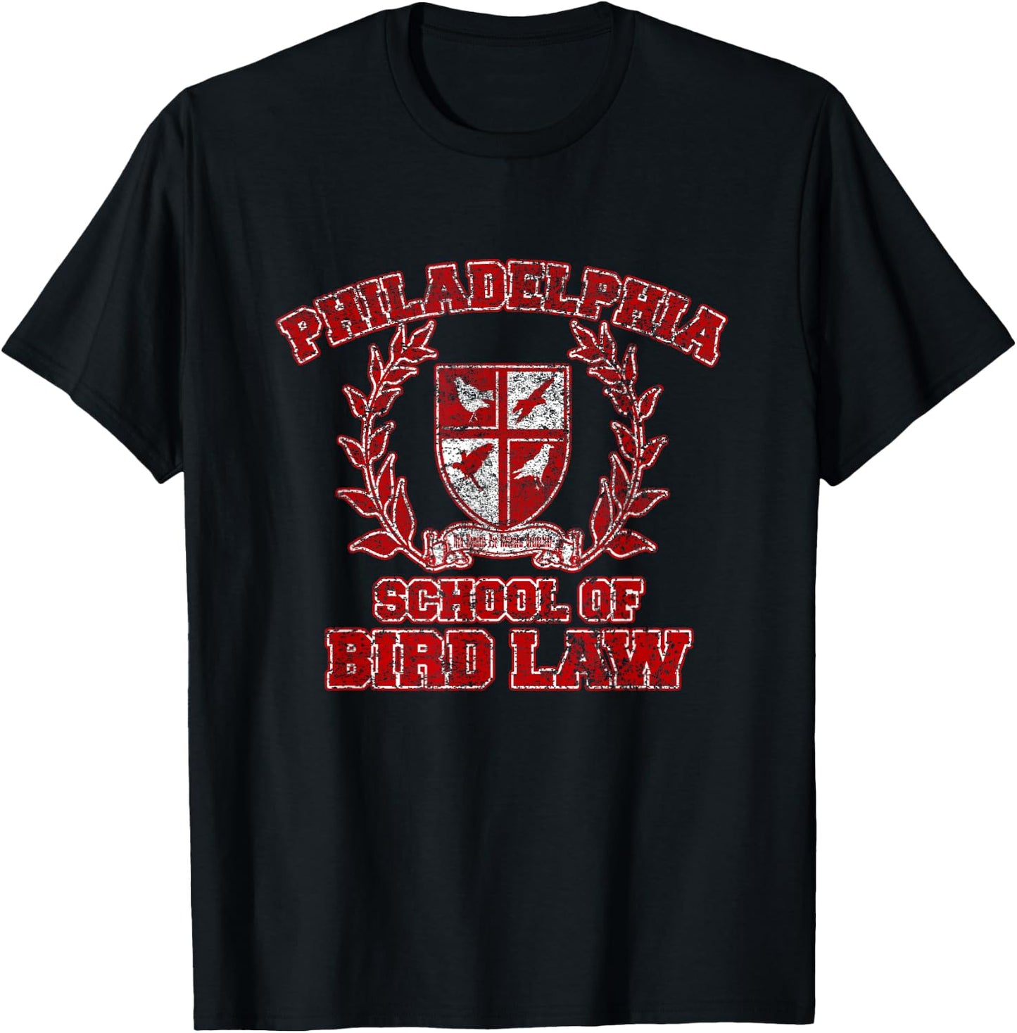 Philadelphia School of Bird Law T-Shirt - T-Shirt | Black