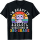 I'm Ready to Axolotl Questions in 3rd Grade Back to School T-Shirt - T-Shirt | Black