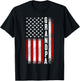 Grandpa American Flag Best Grandpa Ever Birthday Fathers Day T-Shirt - T-Shirt | Black