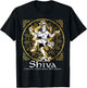 Shiva 'Creator, Maintainer, Destroyer' Hindu Gods Lord Shiva T-Shirt - T-Shirt | Black