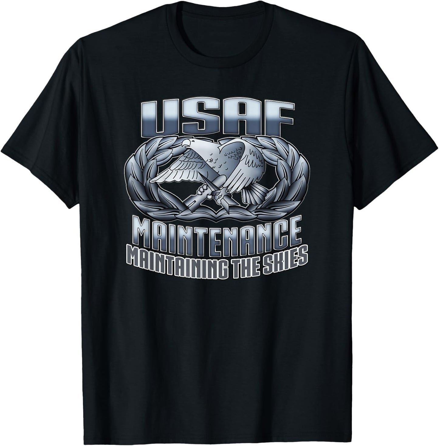 Air Force Maintenance T-Shirt - T-Shirt | Black