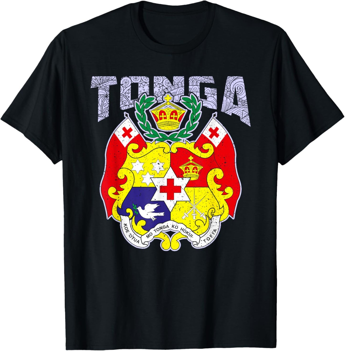 Tonga Country Island Nature Friendly Island Tonga Holiday T-Shirt - T-Shirt | Black