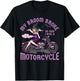 My Broom Broke So Now I Ride a Motorcycle Witch T-Shirt - T-Shirt | Black