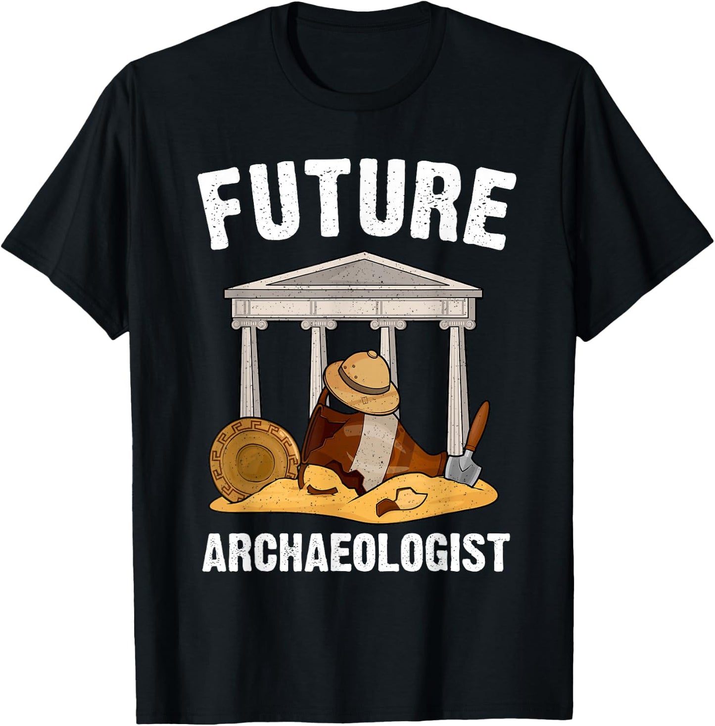 Future Archaeologist Design Women Kids Archaeology T-Shirt - T-Shirt | Black