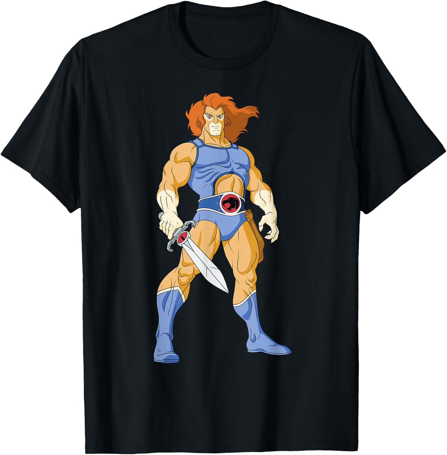 Thundercats Lion-O Portrait T-Shirt - T-Shirt | Black