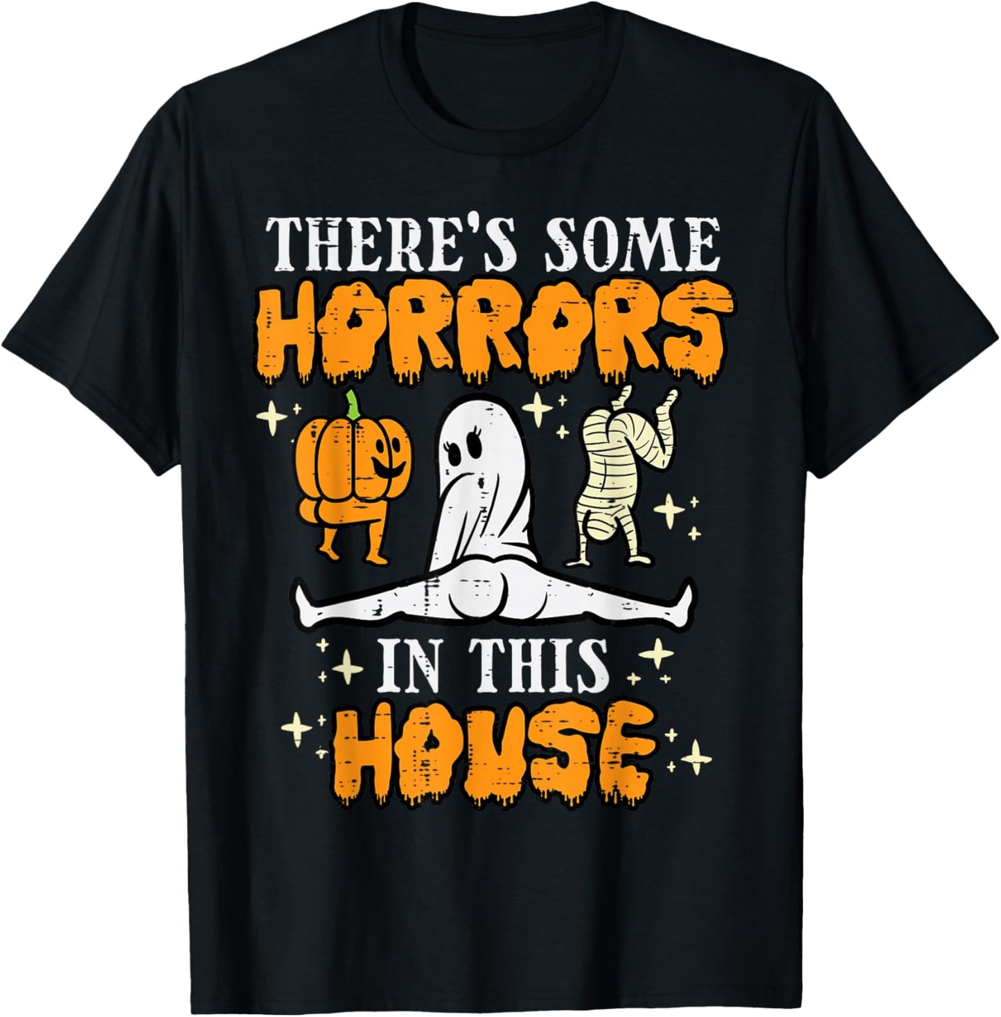 Halloween Some Horrors In This House Funny Costume Women T-Shirt - T-Shirt | Black