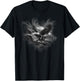 American Flag Proud Eagle For Independence Day Outfit T-Shirt - T-Shirt | Black