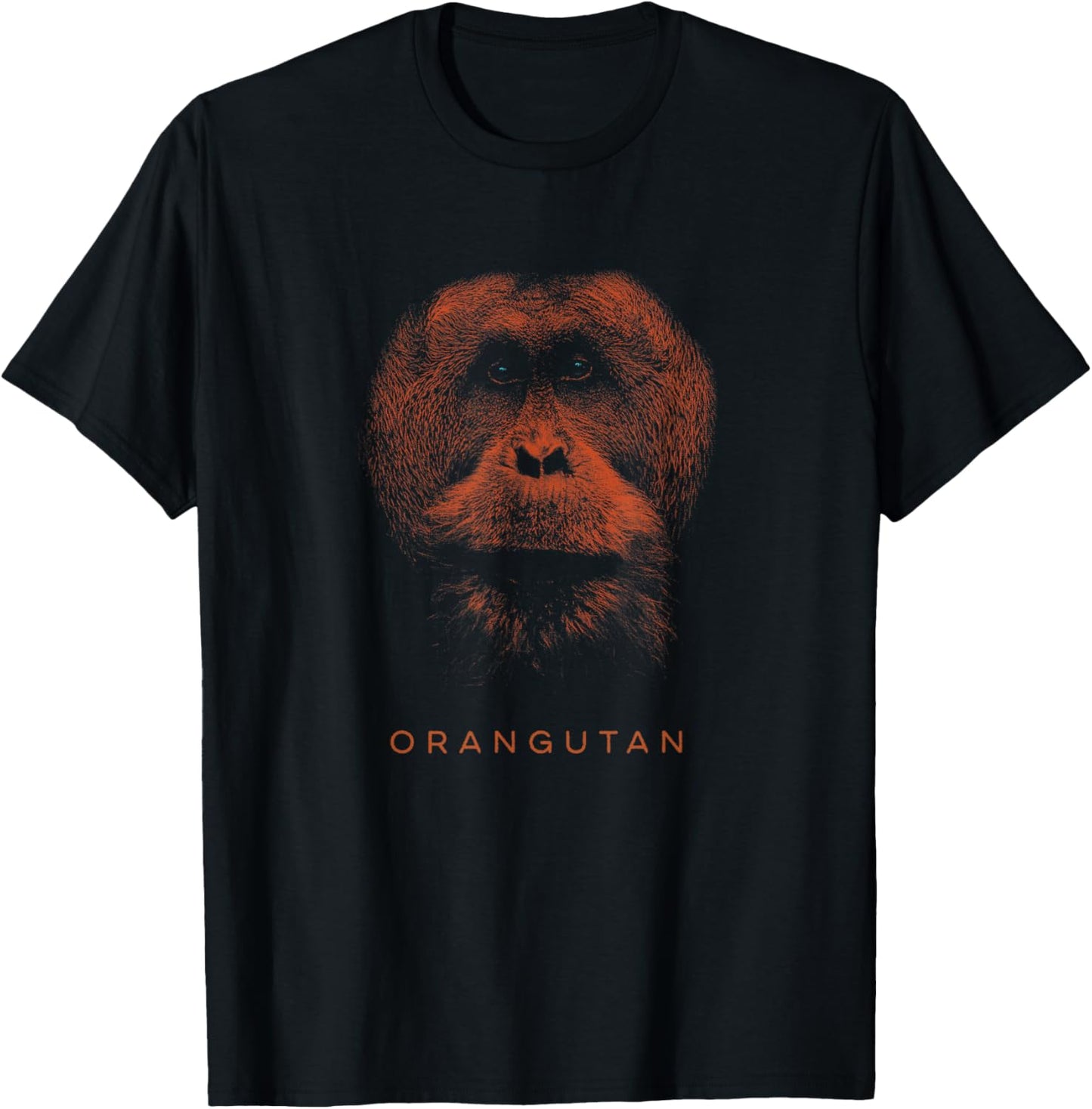Great Apes, Orangutan, Save the Orangutan, I Love Orangutans T-Shirt - T-Shirt | Black