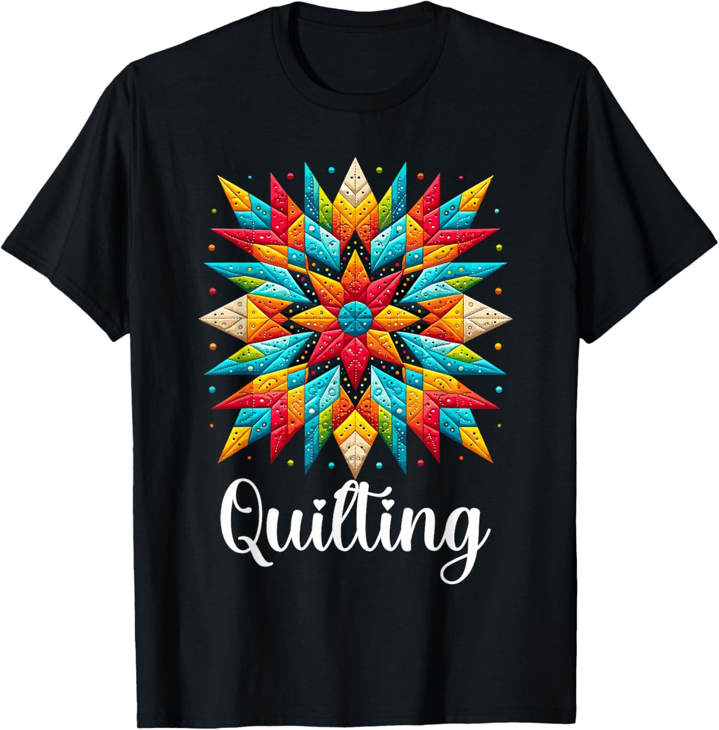 Quilting Quilter T-Shirt - T-Shirt | Black