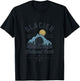 Glacier National Park Novelty Road Trip Montana T-Shirt - T-Shirt | Black