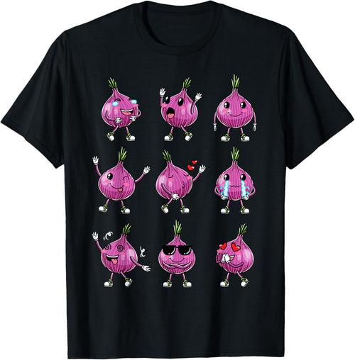 Red Funny Onion