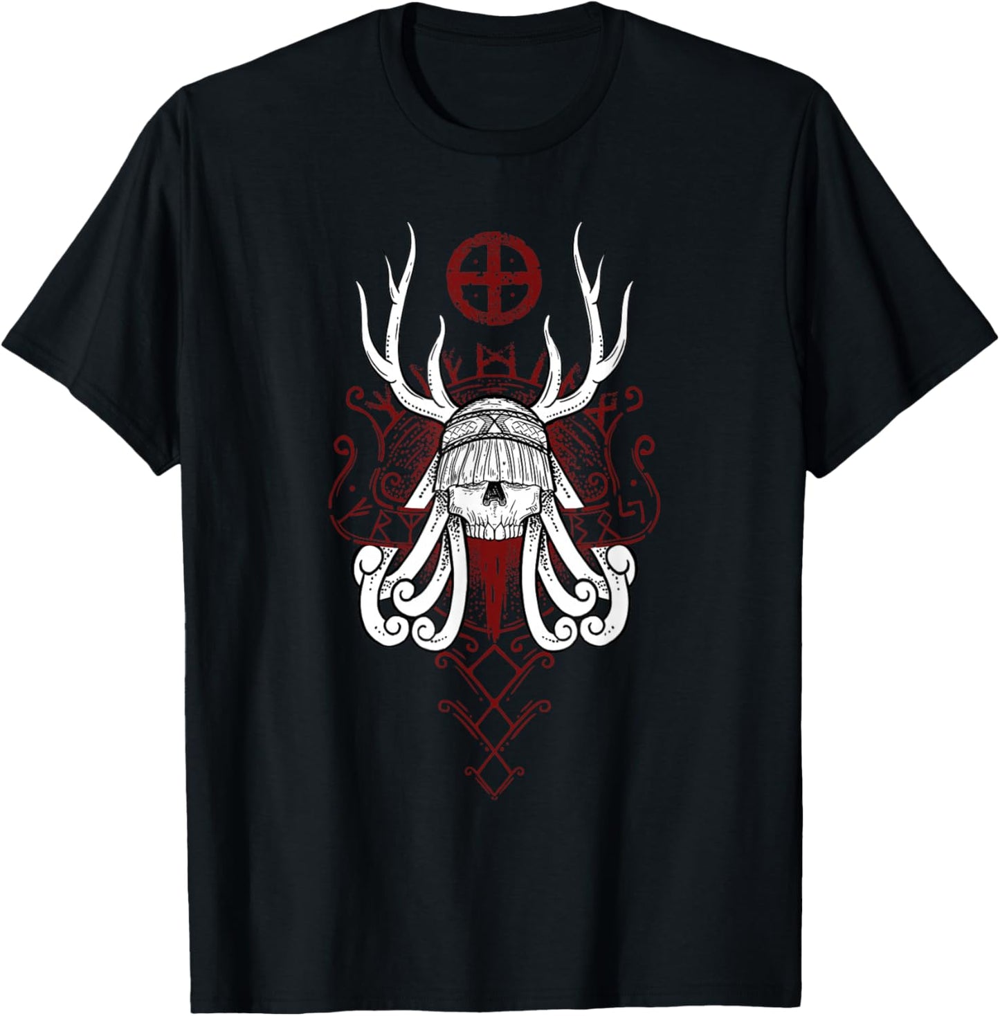 Heilung shaman shirt for viking T-Shirt - T-Shirt | Black