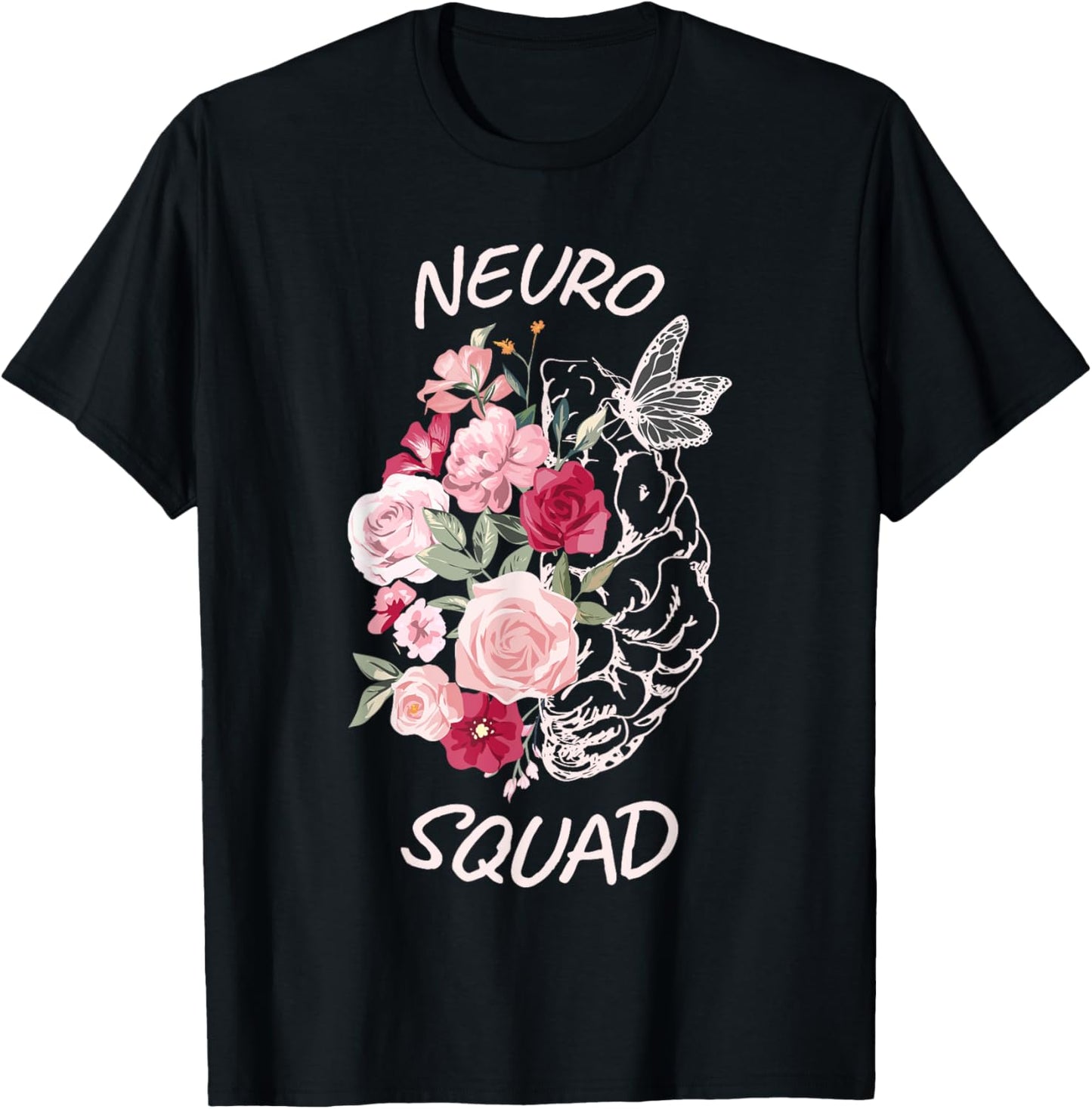 Neurology Neuro Nurse Neuro Tech Neuro Squad T-Shirt - T-Shirt | Black