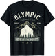 Olympic National Park Bigfoot Sasquatch Washington State T-Shirt - T-Shirt | Black