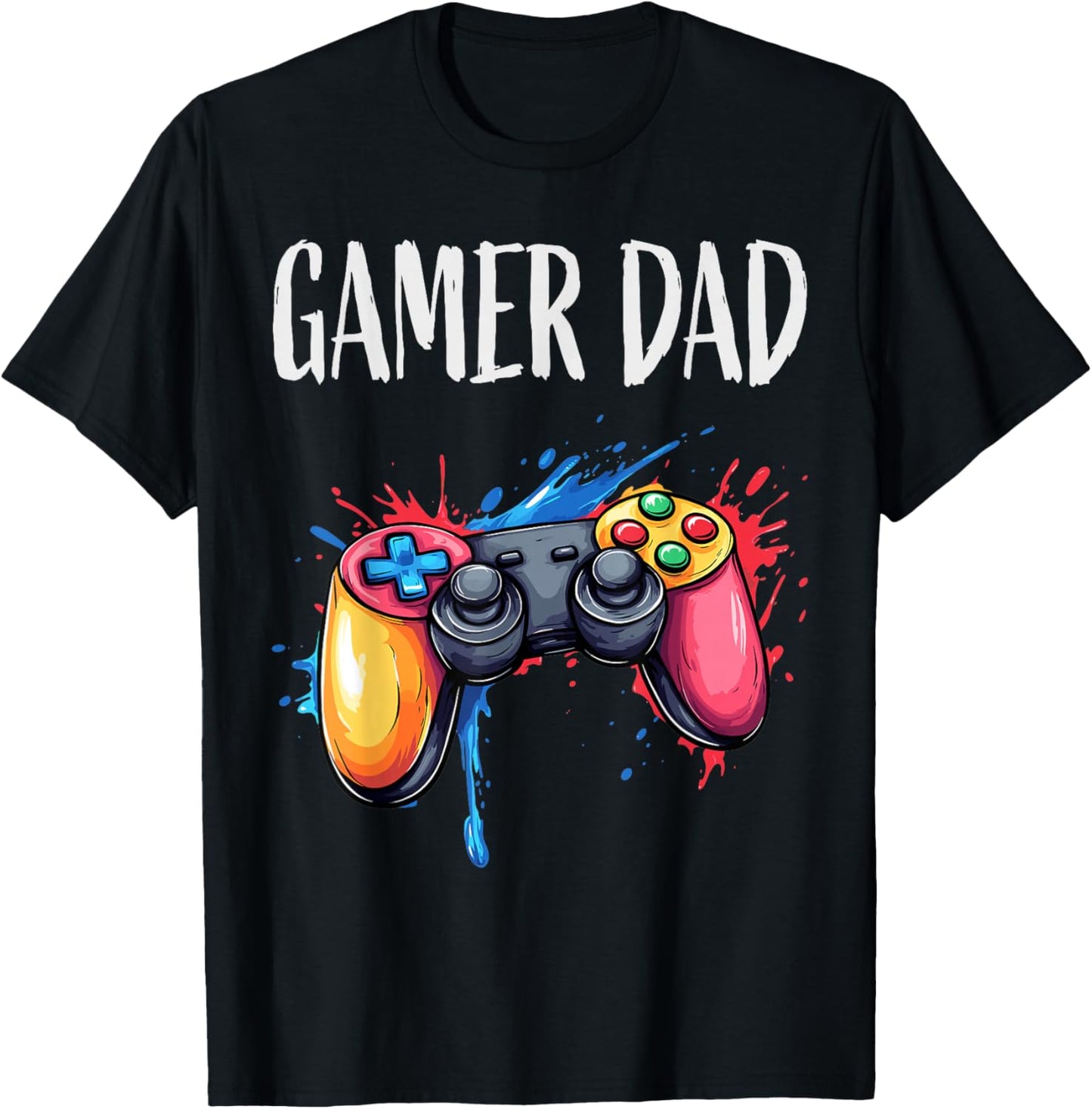 Gamer Dad T-Shirt - T-Shirt | Black