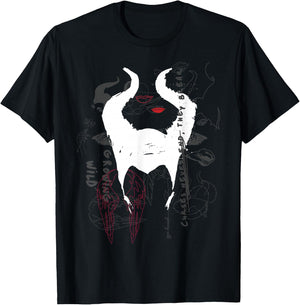 Disney Maleficent Mistress Of Evil Growing Wild Collage T-Shirt - T-Shirt | Black