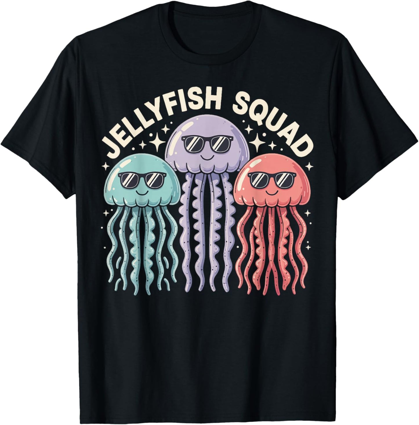 Jellyfish Squad T-Shirt - T-Shirt | Black