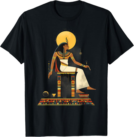 Ancient Egypt Egyptology Egypt Mythology Tutankhamun T-Shirt - T-Shirt | Black