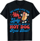 Makes Me Want A Hot Dog Real Bad Men Women T-Shirt - T-Shirt | Black