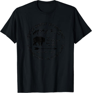 Great Smoky Mountains National Park USA Black Bears Hiking T-Shirt - T-Shirt | Black