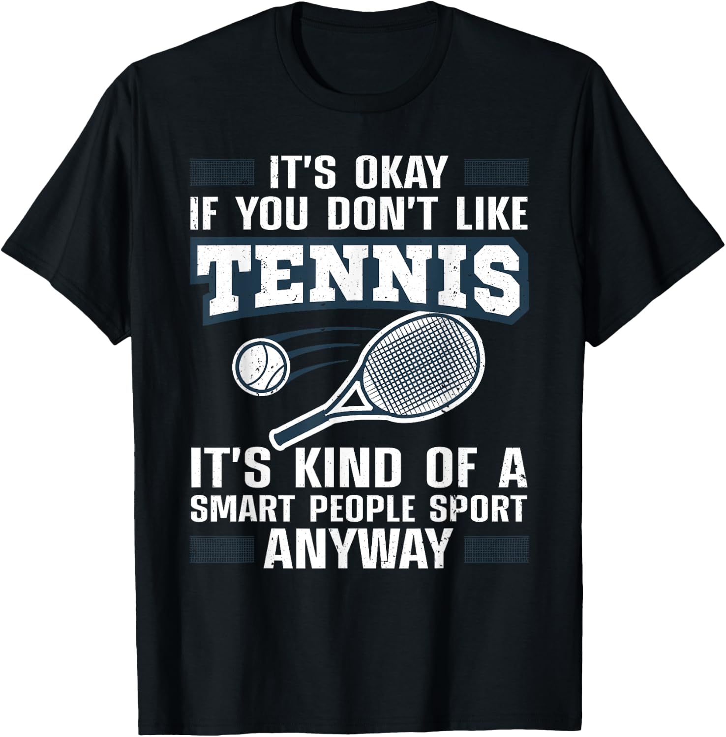 Cute Tennis Women Tennis Players Coach Sports Humor T-Shirt - T-Shirt | Black