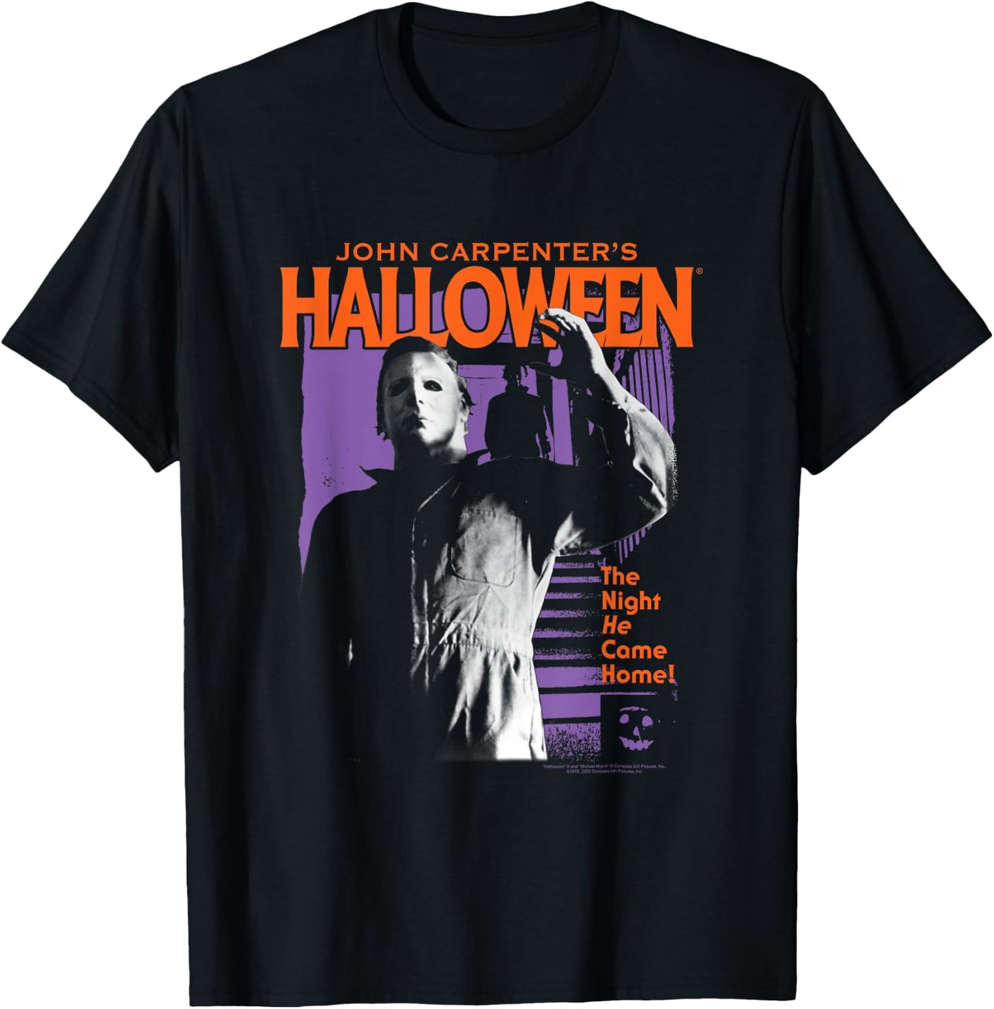 Halloween Michael Myers Pop Art T-Shirt - T-Shirt | Black