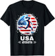 Soccer Team American Flag Soccer Apparel Soccer 2025 T-Shirt - T-Shirt | Black