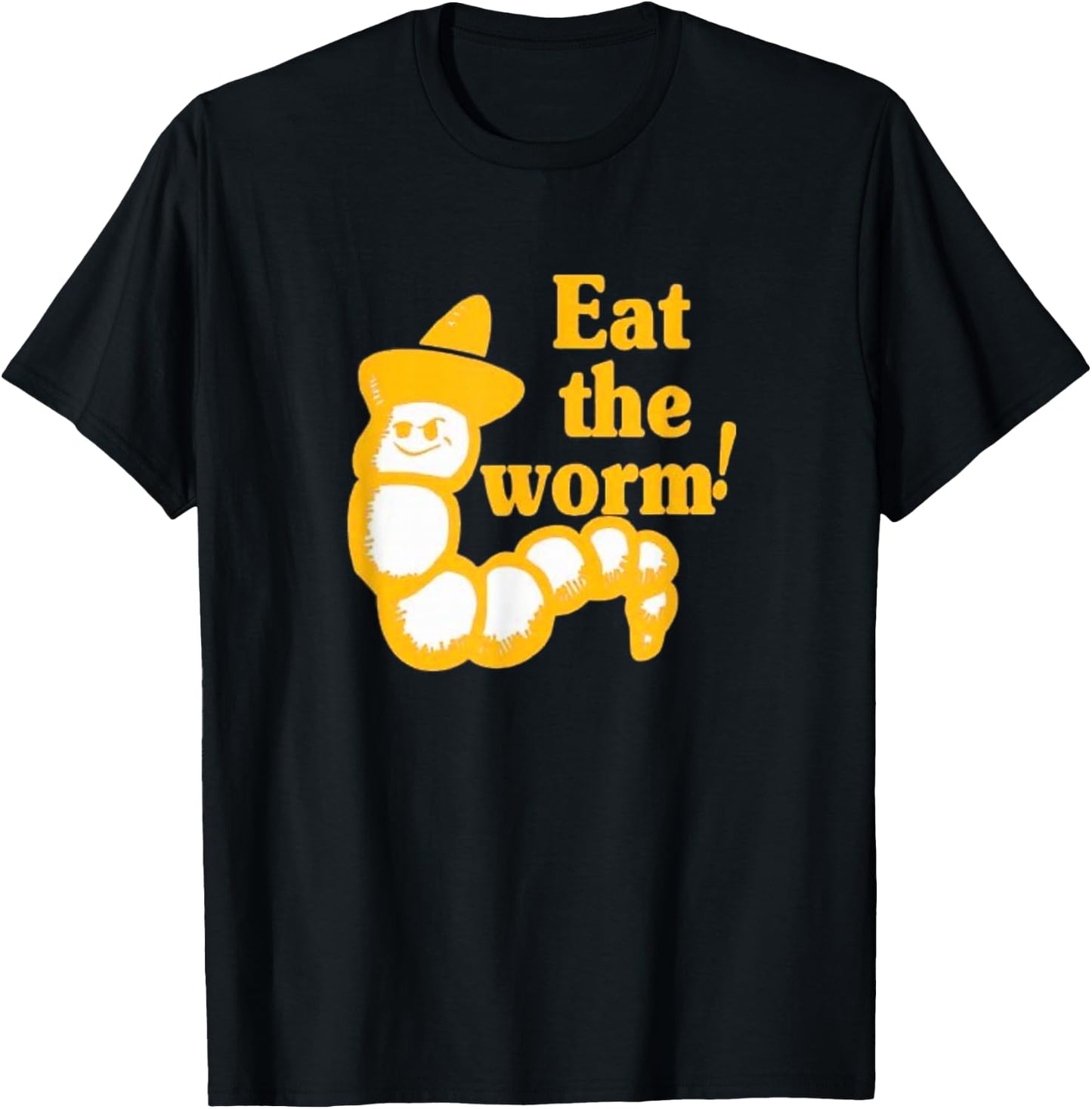 Eat The Worm T-Shirt - T-Shirt | Black