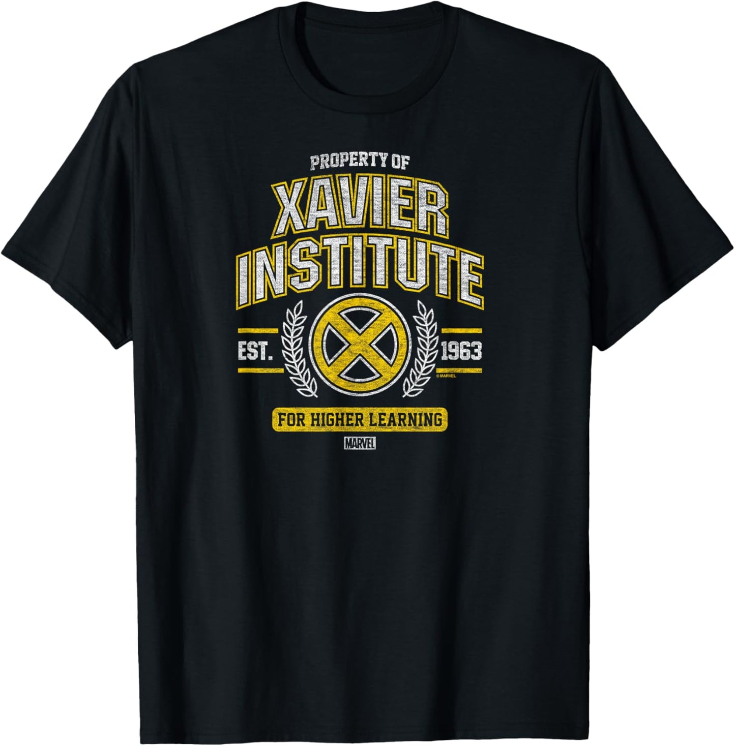 X-Men - Property Of Xavier Institute T-Shirt - T-Shirt | Black