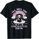 All Men are Cremated Equal Pastel Goth T-Shirt - T-Shirt | Black