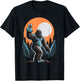 Peace! Sasquatch Hand Peace Sign Bigfoot Vintage Yeti T-Shirt - T-Shirt | Black