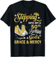 50 Year Old Birthday 50th Birthday With God's Grace & Mercy T-Shirt - T-Shirt | Black