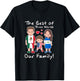 Nicaragua, USA, Mexico. Three worlds one family T-Shirt - T-Shirt | Black