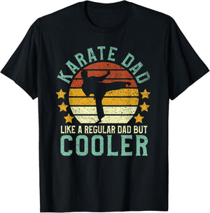 Karate Dad | Funny Martial Arts Karateka Father Gift T-Shirt - T-Shirt | Black