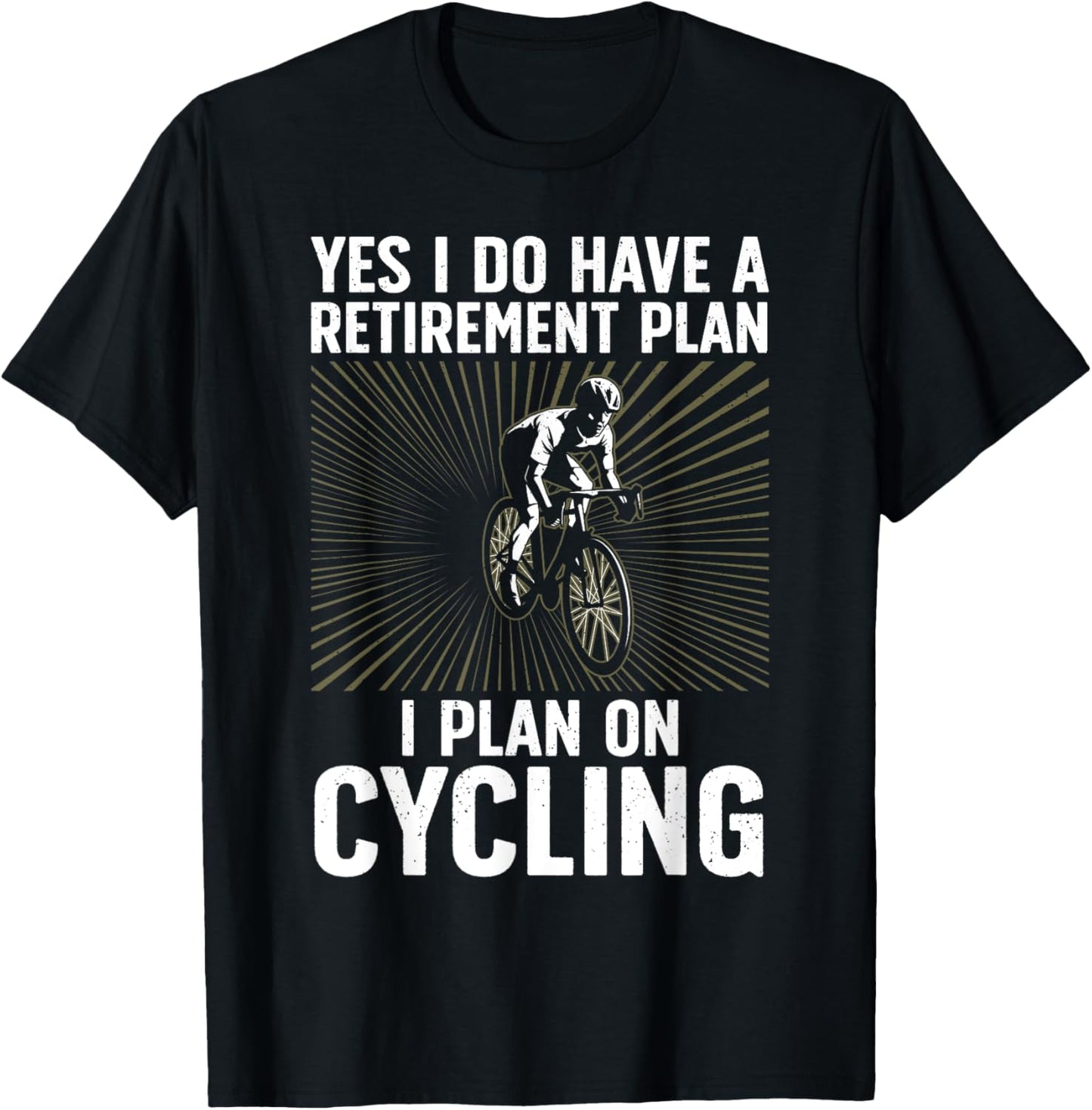 Funny Cycling Art Women Bicyclist Bike Racing Biker T-Shirt - T-Shirt | Black
