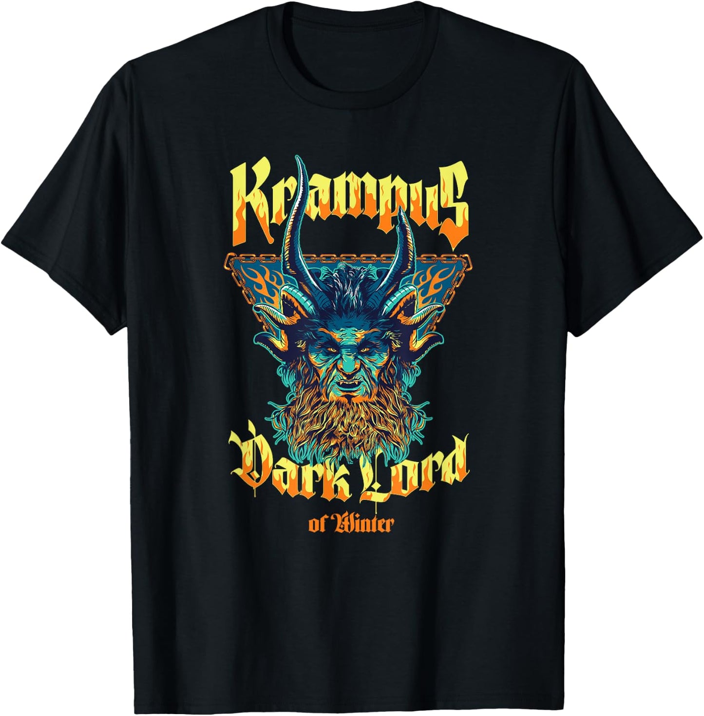 Red One - Krampus Dark Lord of Winter T-Shirt - T-Shirt | Black