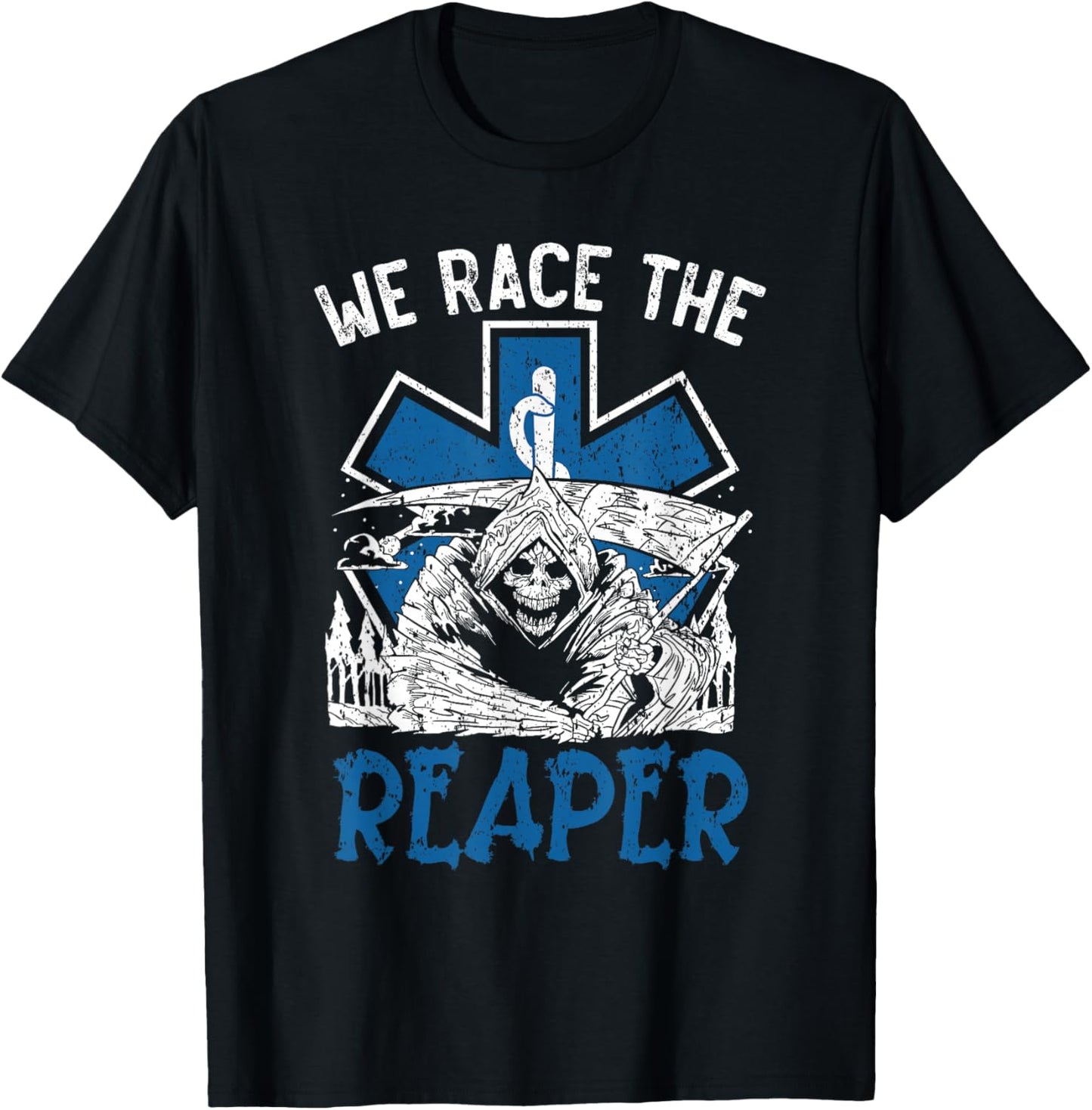 Emergency Medical Technician Healthcare EMT Paramedic T-Shirt - T-Shirt | Black