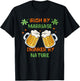 Irish By Marriage Drinker By Nature Patricks Paddys Day Team T-Shirt - T-Shirt | Black