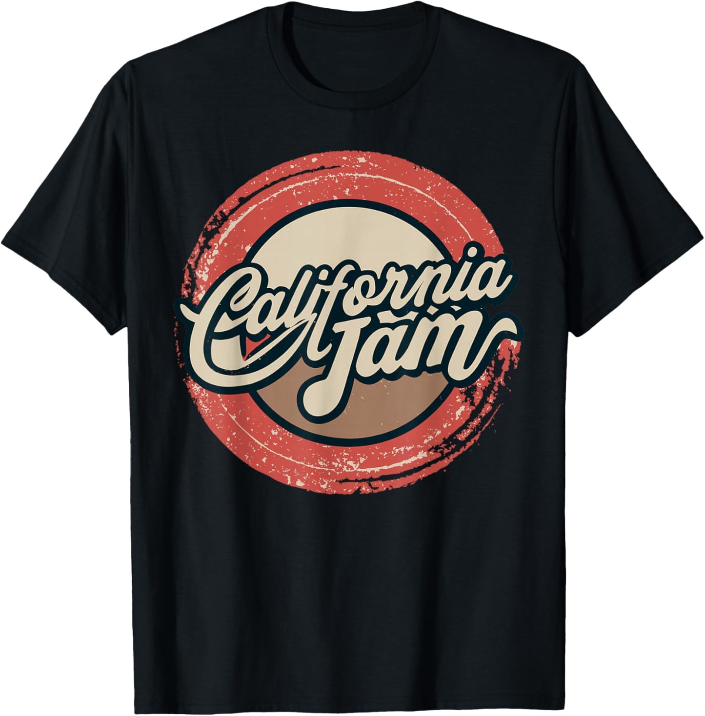 California Jam Music Festival T-Shirt - T-Shirt | Black
