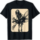 Dark Art Fairycore Butterfly Skeleton T-Shirt - T-Shirt | Black